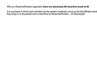 Reservedposition