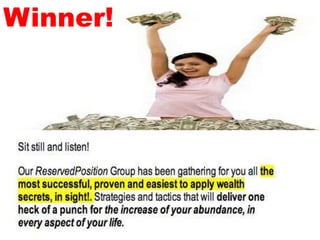 Winner!
 