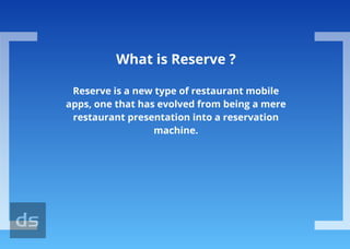 Reserve