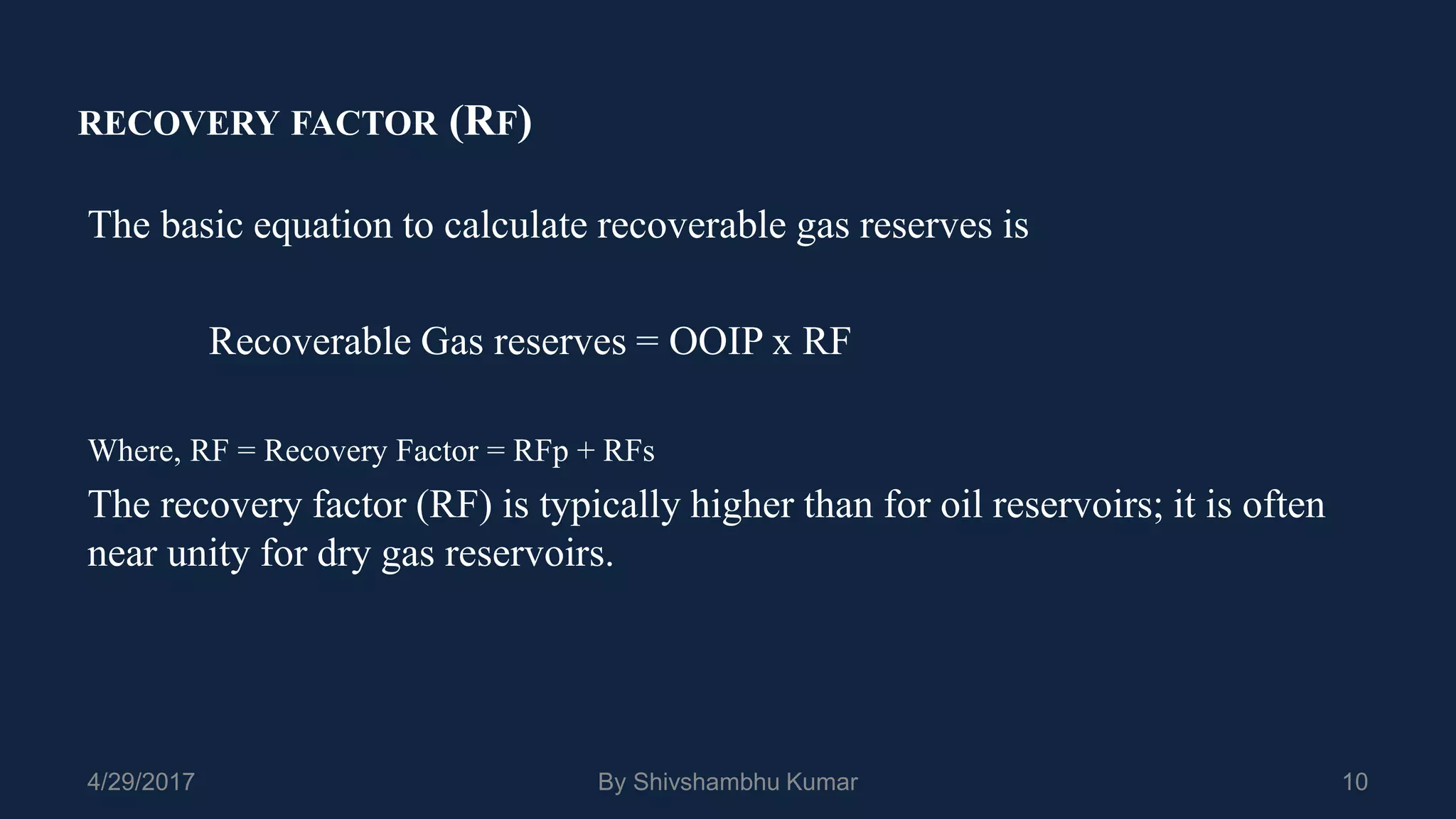Reserves estimation (Volumetric Method) | PPTX