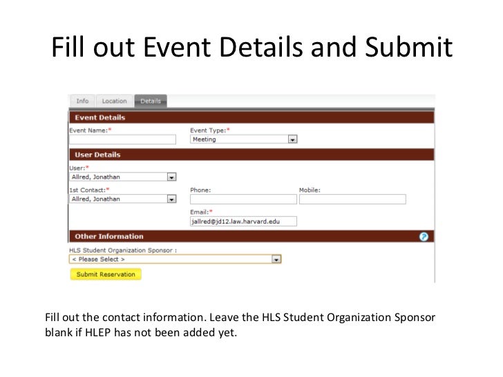 Reserving A Room For Student Organization Reserving A Room For Student Organization