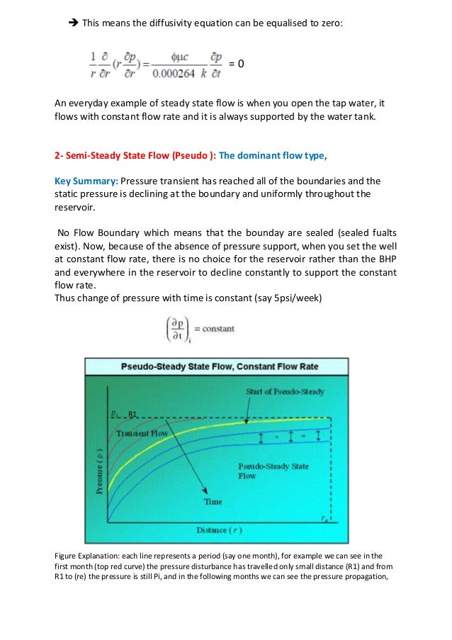 Reservoir fluid flow types