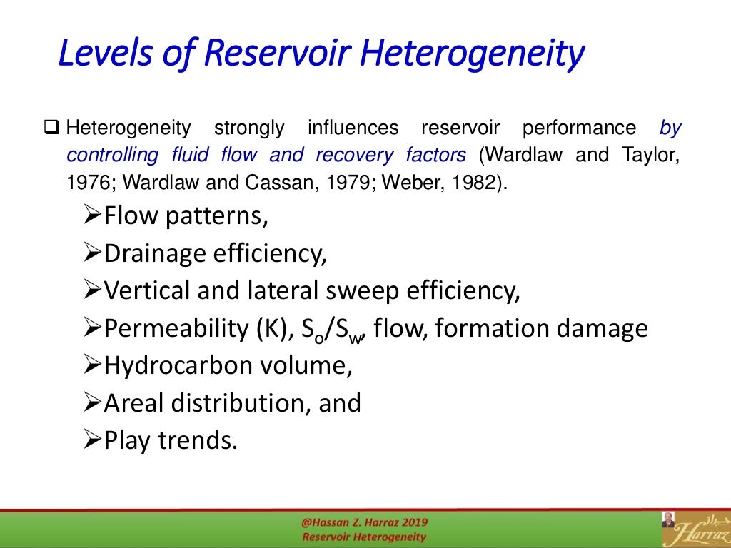 Reservoir heterogeneity