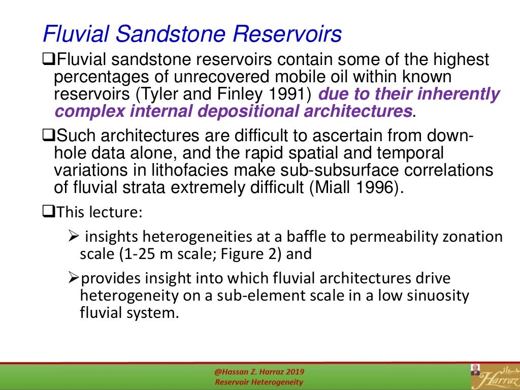 Reservoir heterogeneity