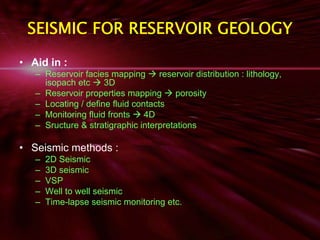 Reservoir mapping | PDF