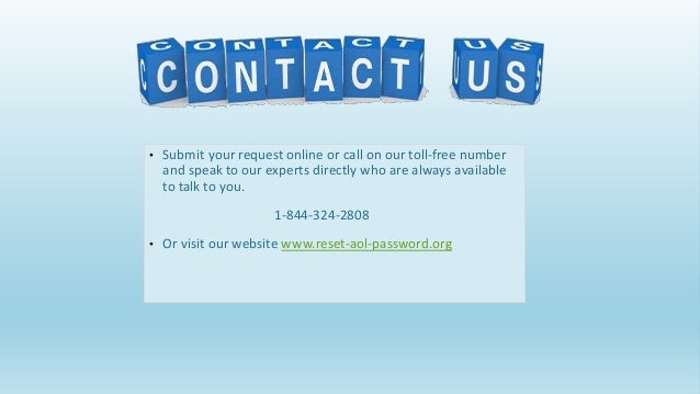 reset aol password