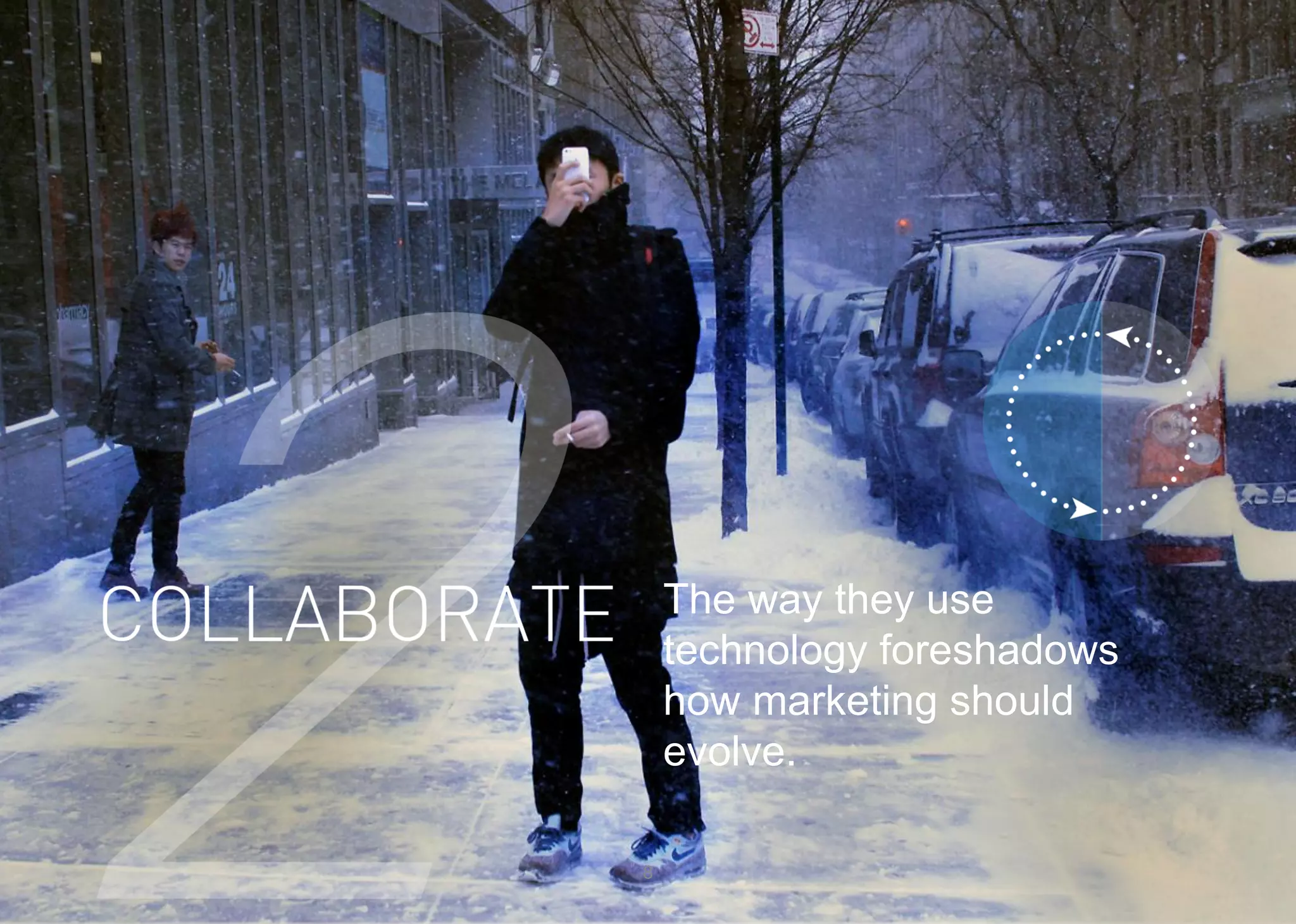 8 
The way they use technology foreshadows how marketing should evolve.  