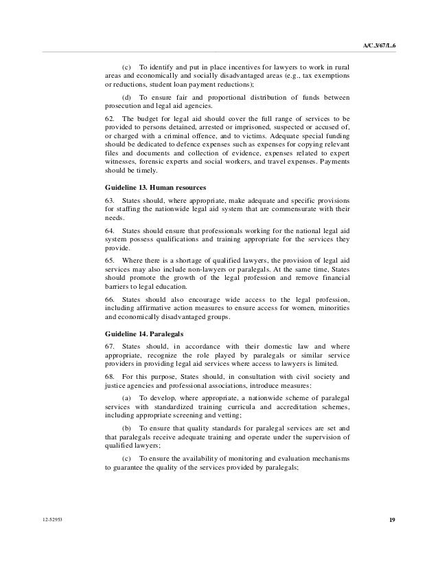 Special Education Procedural Safeguards_31 >> United Nations Principles And Guidelines On Access To Legal Aid In Cr Special Education Procedural Safeguards_31 >> United Nations Principles And Guidelines On Access To Legal Aid In Cr