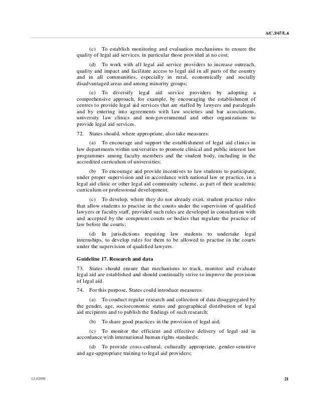 Special Education Procedural Safeguards_31 >> United Nations Principles And Guidelines On Access To Legal Aid In Cr Special Education Procedural Safeguards_31 >> United Nations Principles And Guidelines On Access To Legal Aid In Cr