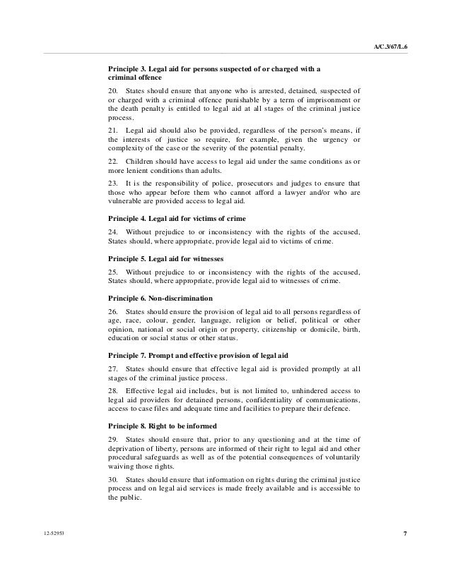 Special Education Procedural Safeguards_31 >> United Nations Principles And Guidelines On Access To Legal Aid In Cr Special Education Procedural Safeguards_31 >> United Nations Principles And Guidelines On Access To Legal Aid In Cr