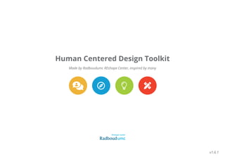 Human Centered Design Toolkit
Made by Radboudumc REshape Center, inspired by many
v1.6.1
 