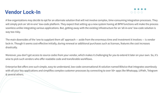 Reshape your digital transformation strategy using low code platforms | PPT