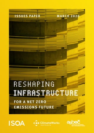 FOR A NET ZERO EMISSIONS F UTURE |
MAR CH 20 20 | 1
FOR A NET ZERO
EMISSIONS FUTURE
ISSUES PAPER MARCH 2020
 