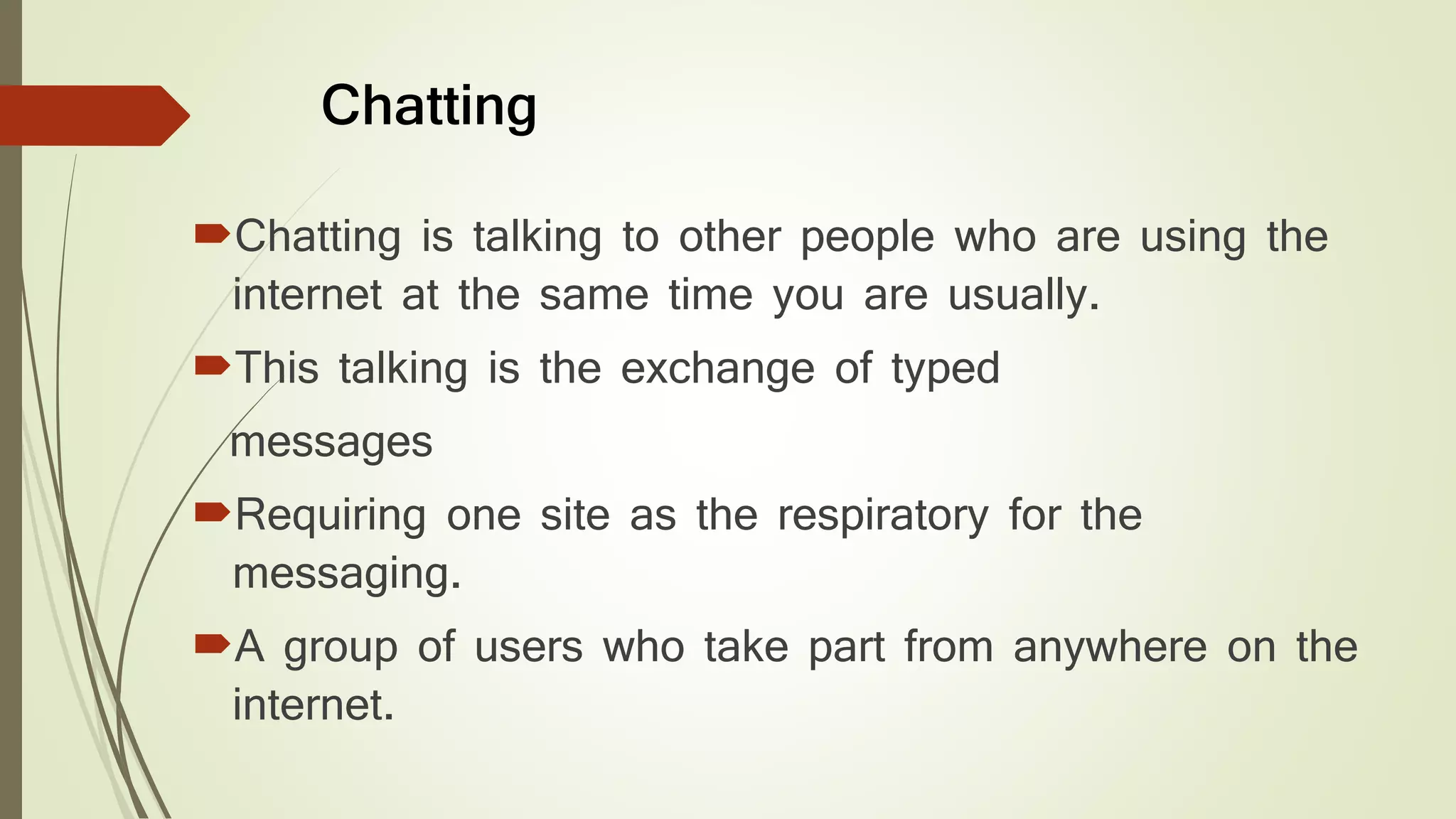 Chat Technology | PPTX