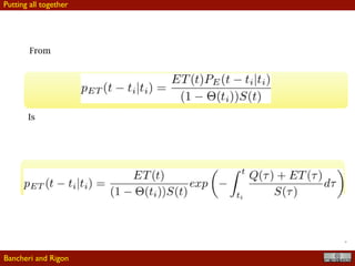!24
From
Is
Bancheri and Rigon
Putting all together
 