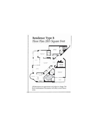 Residence type b of park shore towers naples florida