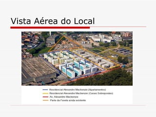 Vista Aérea do Local
 