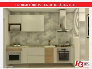 3 DORMITÓRIOS – 132 M² DE ÁREA ÚTIL
Cozinha
 