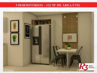 3 DORMITÓRIOS – 132 M² DE ÁREA ÚTIL
Cozinha
 