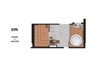 SPA
SAUNA
e
JACUZZI
 