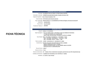setembro/2019
dezembro/2020
abril/2021
INFORMAÇÕES GERAIS DO EMPREENDIMENTO
Lançamento :
Prazo da obra :
Previsão de "Habite-se" :
Localização : Rua Ministro Xavier de Toledo, 76, Campo Grande, Santos/SP
Construção e realização : SILAMAR Construção Administração e Locações de Imóveis LTDA
Projeto de Arquitetura : Costa e Macedo Arquitetos LTDA
Comercialização : JKN Imóveis (como House) e parcerias
Reg. Incorporação : Matrícula 60.754 - R.1 em 05/09/2019 no 3º Oficial de Registro de Imóveis de Santos/SP
INFORMAÇÕES TÉCNICAS
Programa : Studios, 1 e 2 dormitórios
Vagas de garagem : 1 vaga por unidades studio e 1 dormitório; 2 vagas por unidades de 2 dormitórios
+ 2 vagas para visitantes e/ou carga/descarga
Todas as vagas são demarcadas e vinculadas em escritura às unidades
Área Privativa : Tipo A - 40 unidades - 66,15/66,54 m² - 2 dormitórios - 2 vagas
Tipo B - 60 unidades - 40,37/40,68 m² - 1 dormitório - 1 vaga
Tipo C - 40 unidades - 43,53 m² - Studio - 1 vaga
Total de unidades : 140 (40 - 2 dormitórios, 60 - 1 dormitório, 40 - studio)
Características : Varandas com guarda corpo envidraçado em todas as unidades
Depósito individual para todas as unidades
Medidores individuais de água, luz e gás (COMGAS, apenas na cozinha)
Infraestrutura para ar condicionado pronta
Área do Terreno : 1.530 m²
Número de Torres : 1 Torre
Número de Pavimentos : 26 - 1 Subsolo, Térreo, 3 pavimentos de garagem, pavimento de Lazer (4º), 20 pavimentos-tipo
Unidades por Pavimento : 7 unidades (2 de 2 dormitórios, 3 de 1 dormitório e 2 studios)
Elevadores : 2 ( 1 Social e 1 para Serviço)
FICHA TÉCNICA
 