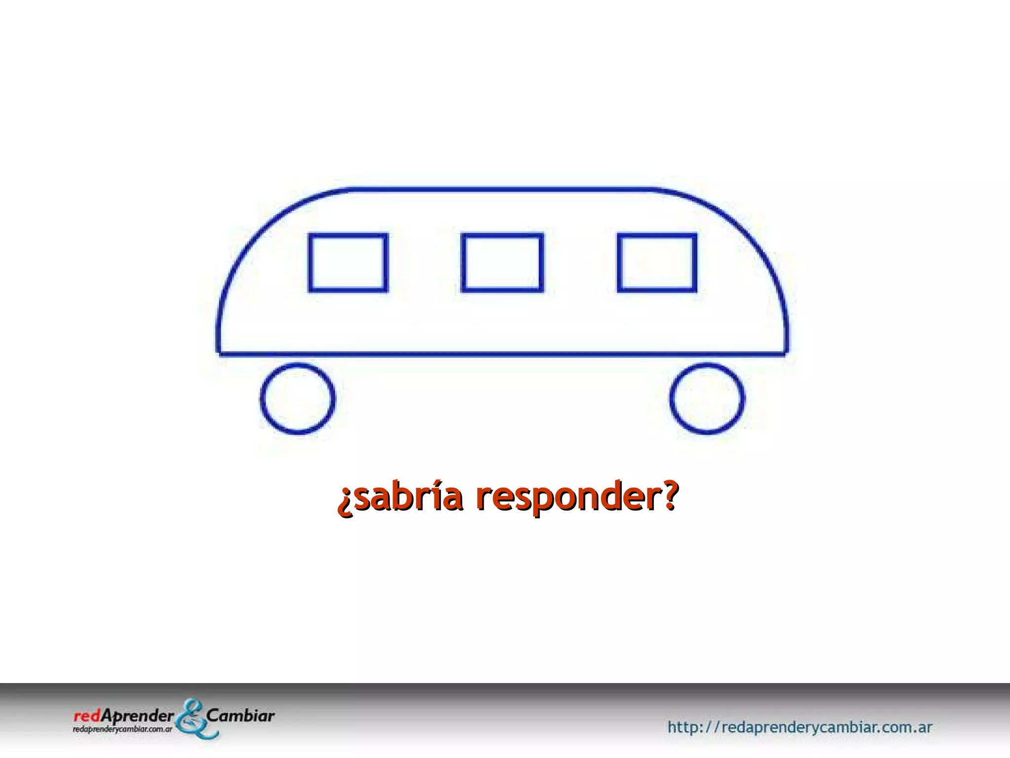 ¿sabría responder? 