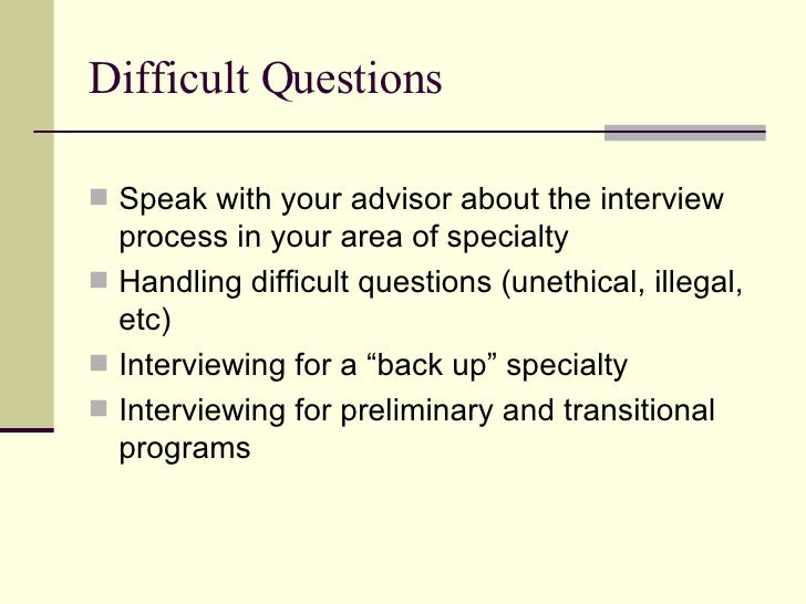 resident advisor interview questions