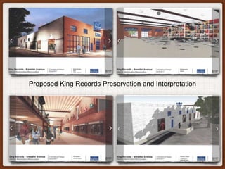 Proposed King Records Preservation and Interpretation
 
