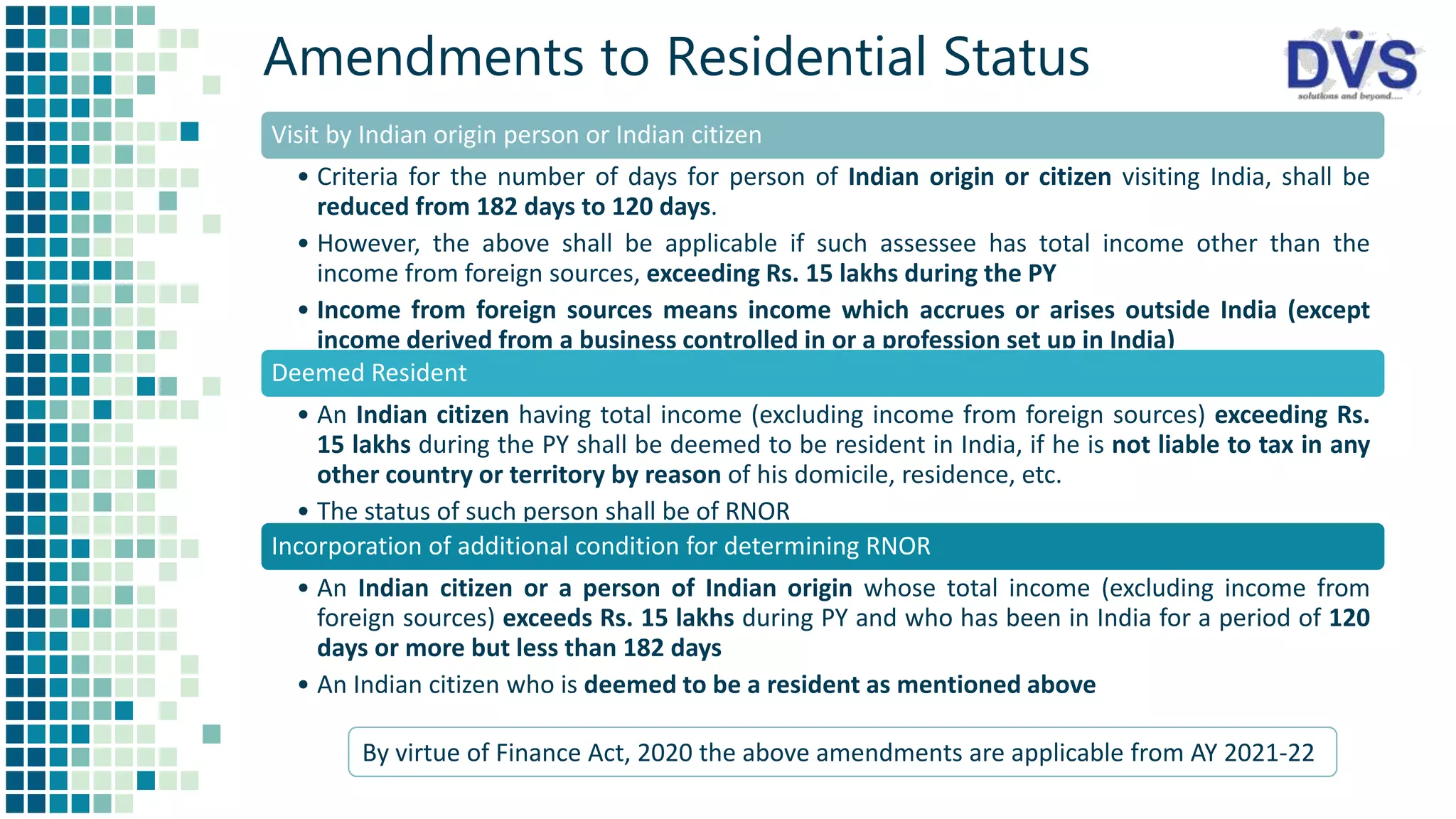 Who is considered as resident and non-resident in India? | PPTX