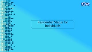 Who is considered as resident and non-resident in India?