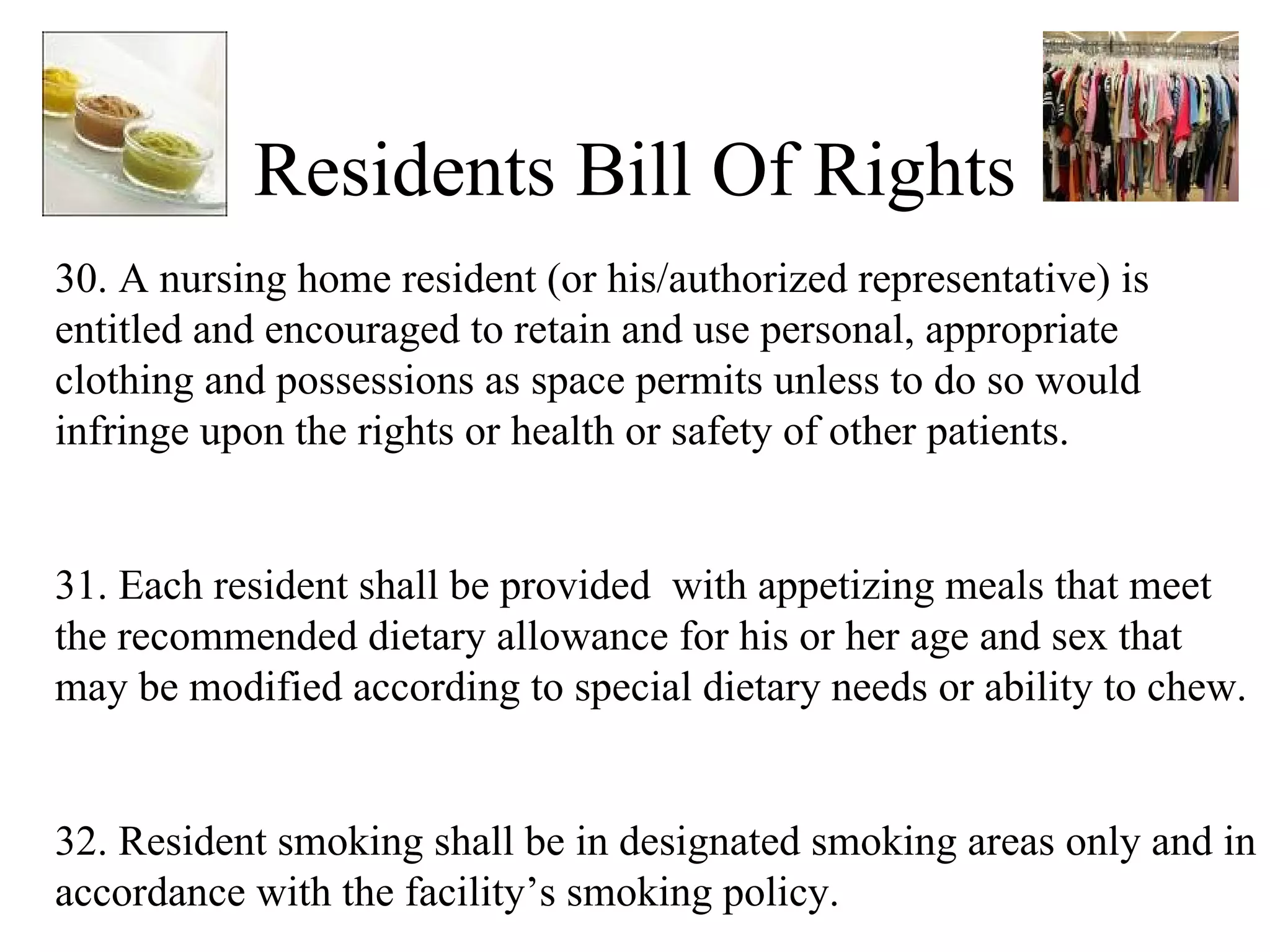 Resident Rights Checklist.pdf Resident Bill Of Rights & Responsibilities | PPT