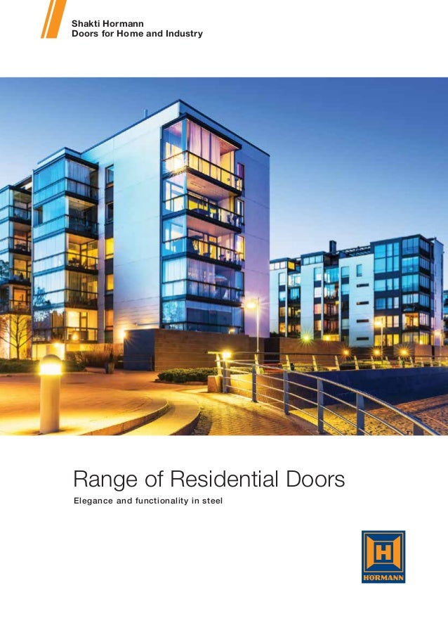 Shakti Hormann Doors For Home And Industry Steel Doors In