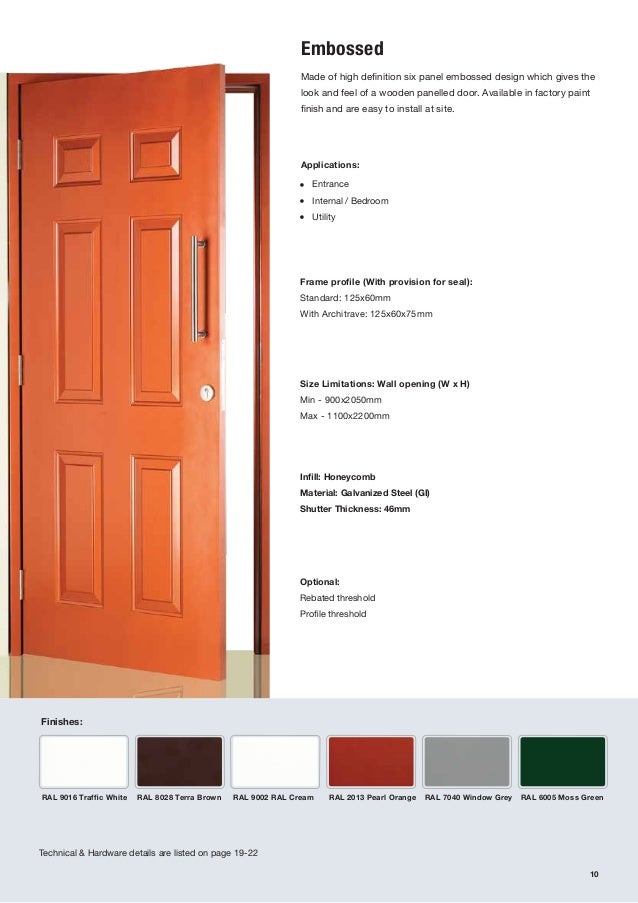 Shakti Hormann Doors For Home And Industry Steel Doors In