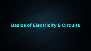 06
Basics of Electricity & Circuits
 