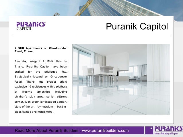 Residential Projects in Ghodbunder Road Thane West by 