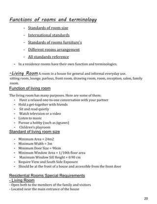 Room Required Residential data | DOCX