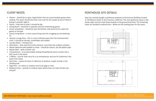 Image showcasing Residential Design - Penthouse | PDF