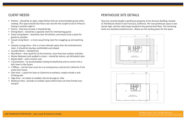 Residential Design - Penthouse | PDF | Apartments | Real Estate - Designing A Penthouse With Limited Square Footage