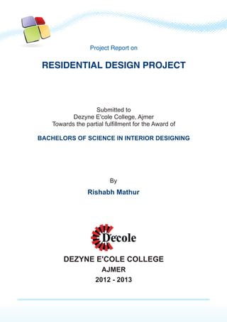 Residential Design Project | PDF