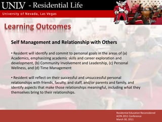 - Residential LifeInformation Processing ModelThe Sensory RegisterGatekeeper of information that our brain and mind attend to