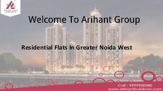 Residential Flats In Greater Noida WestResidential Flats In Greater Noida West
 