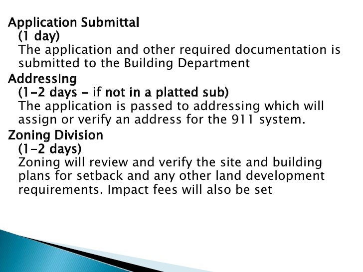 Residential Land Development Process