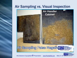 Mold Ast Residential Mold Assessment ASTM D7338 IAQS Abbreviated Version | PPSX