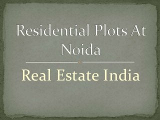 Real Estate India
 