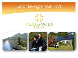 Solar Living since 1978 