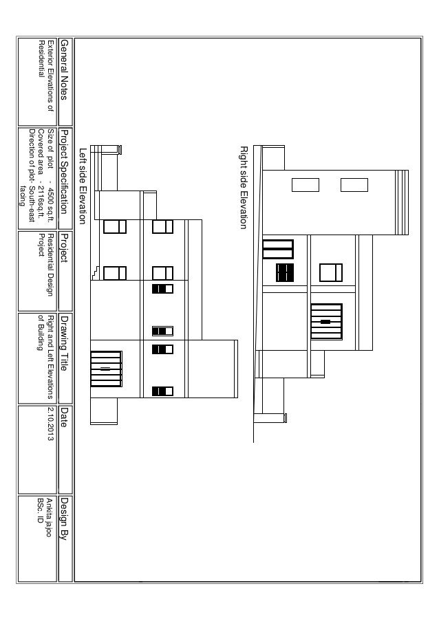 Residential project 1st year diploma ankita jajoo,bs.c id