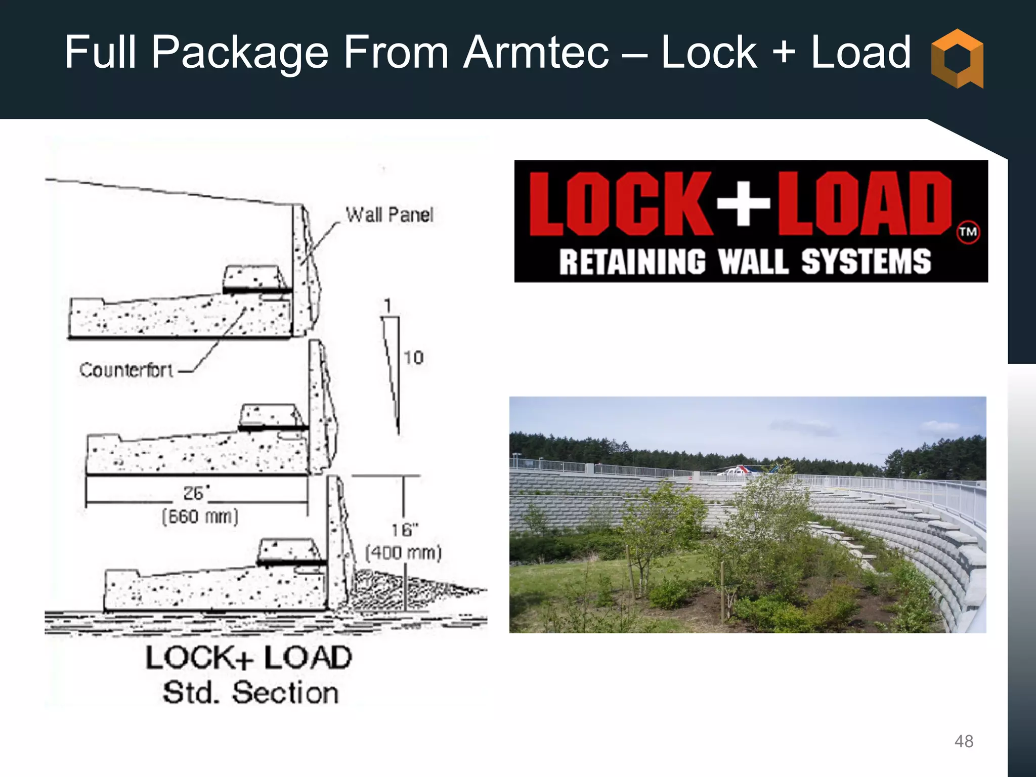 Full Package From Armtec – Lock + Load




                                         48
 