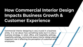 Residential vs Commercial Interior Design in Ahmedabad: Key Differences ...