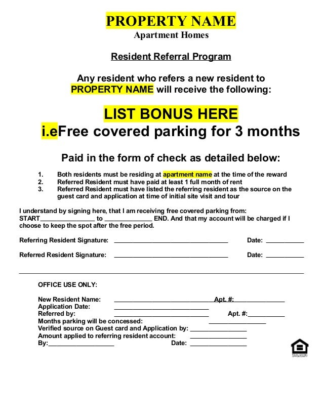 blank referral form template