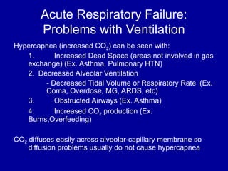 Resp Failure Lecture.ppt...for student's sake | PPT